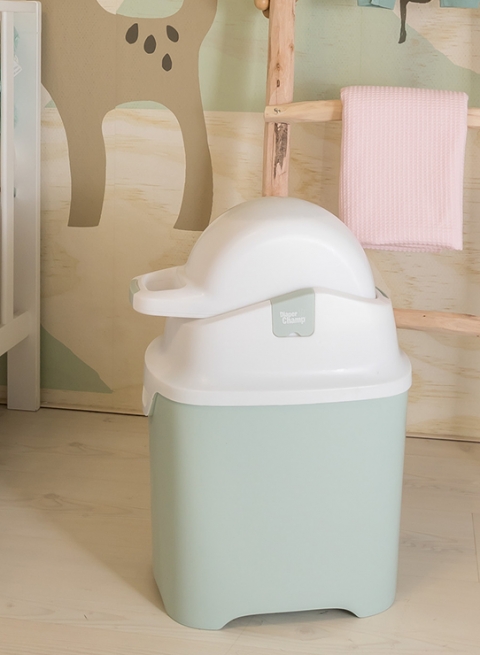 Basurero para pañales sin olor – Verde