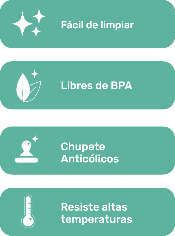 Mamadera plástica 120ml