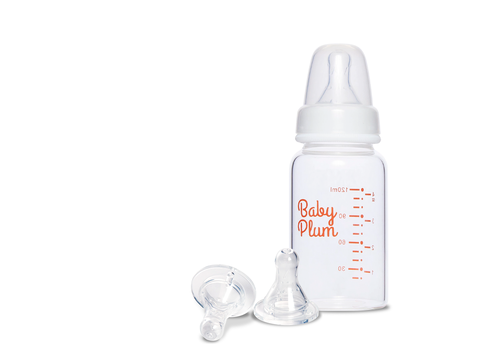 Mamadera de vidrio 120ml