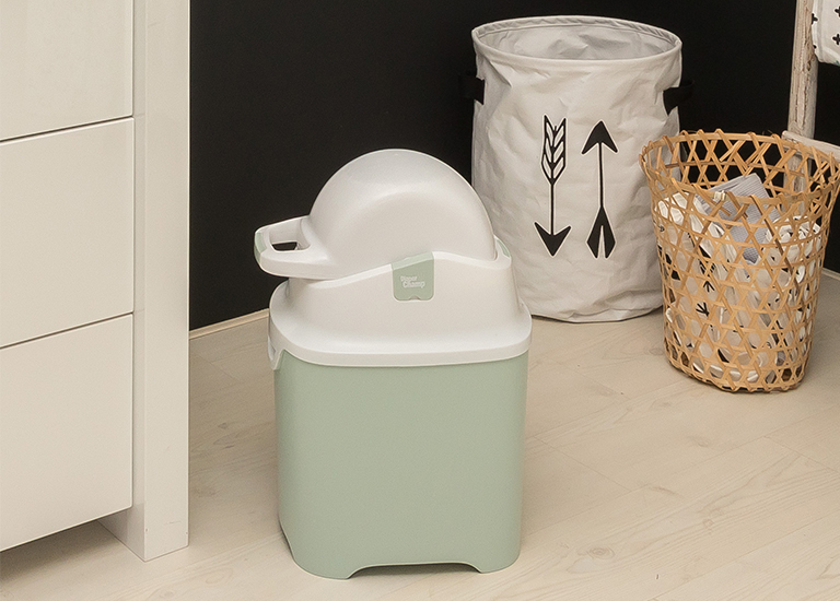 Basurero para pañales sin olor - Verde